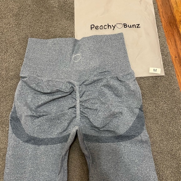 New Peachy Bunz Scrumptious Leggings medium blue - Picture 3 of 4